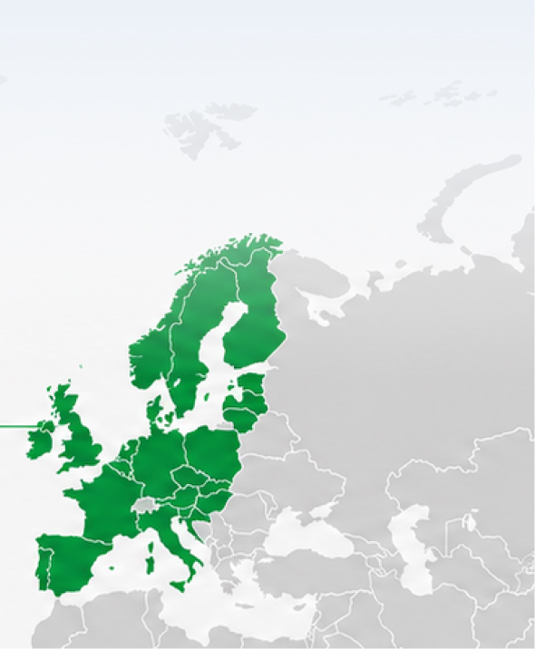 Export markets across Europe